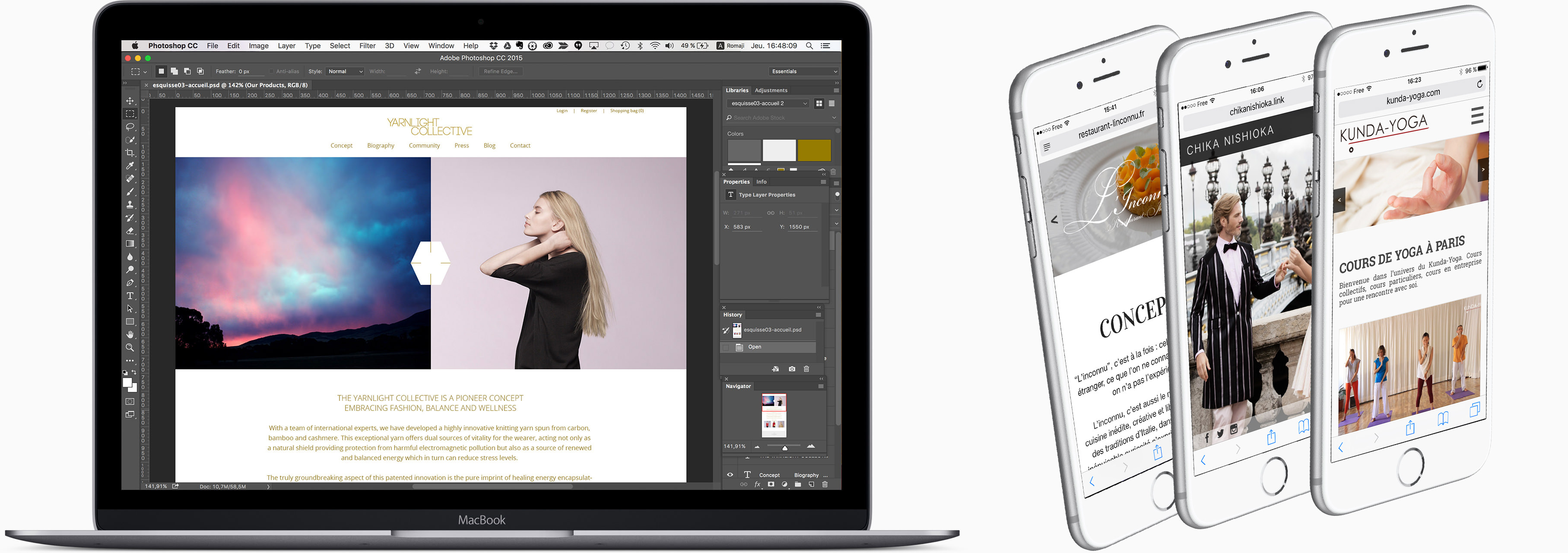 Web Design in Paris, France