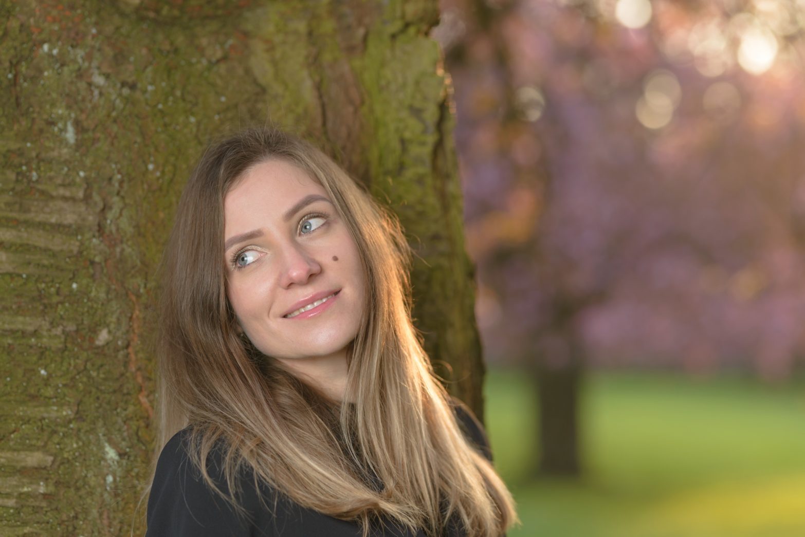 ソフトボックスを使って、柔らかい光を作り出す