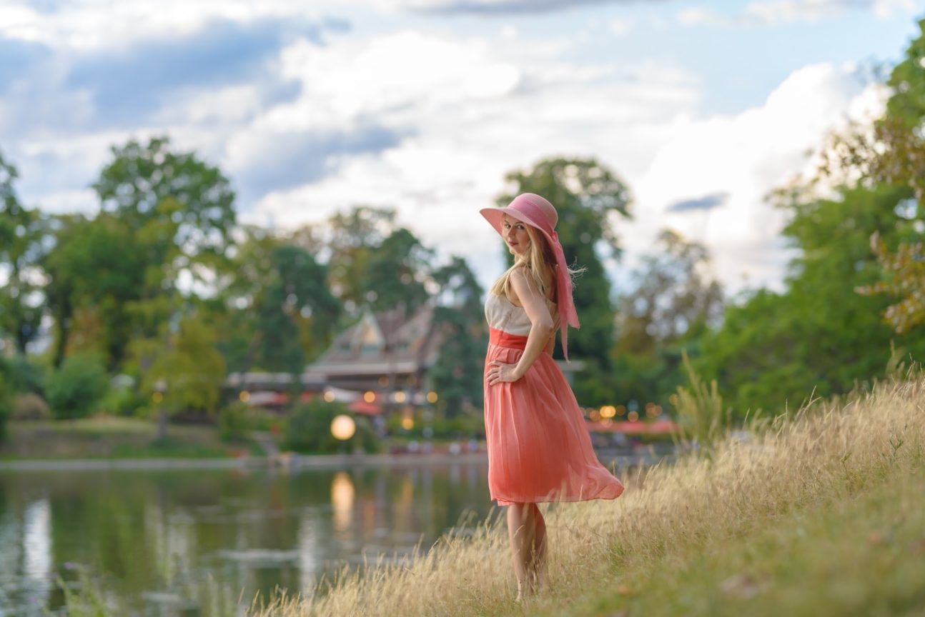 『ブローニュの森』でライティング・ポートレート撮影01