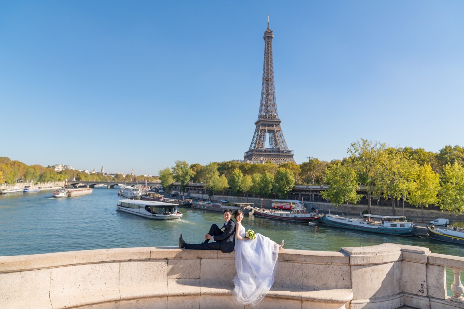 ビラケム橋で前撮りフォトツアー