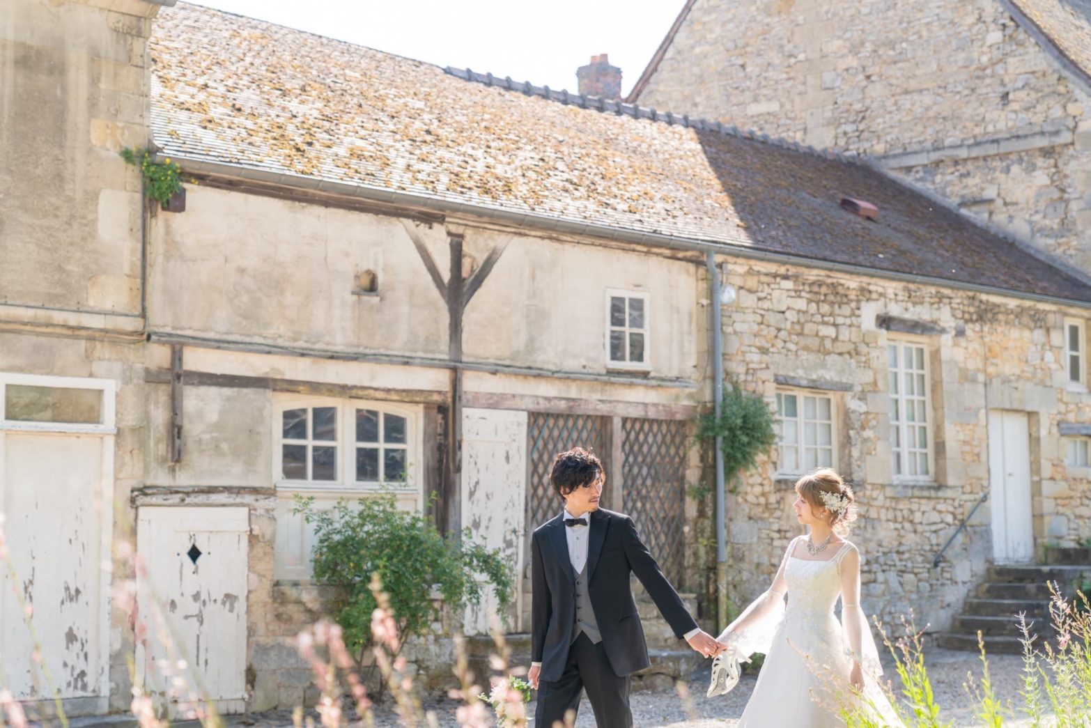 半逆光はウェディング撮影の味方