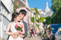 【モンマルトルでウェディングフォト】 - 古き良き時代のパリ