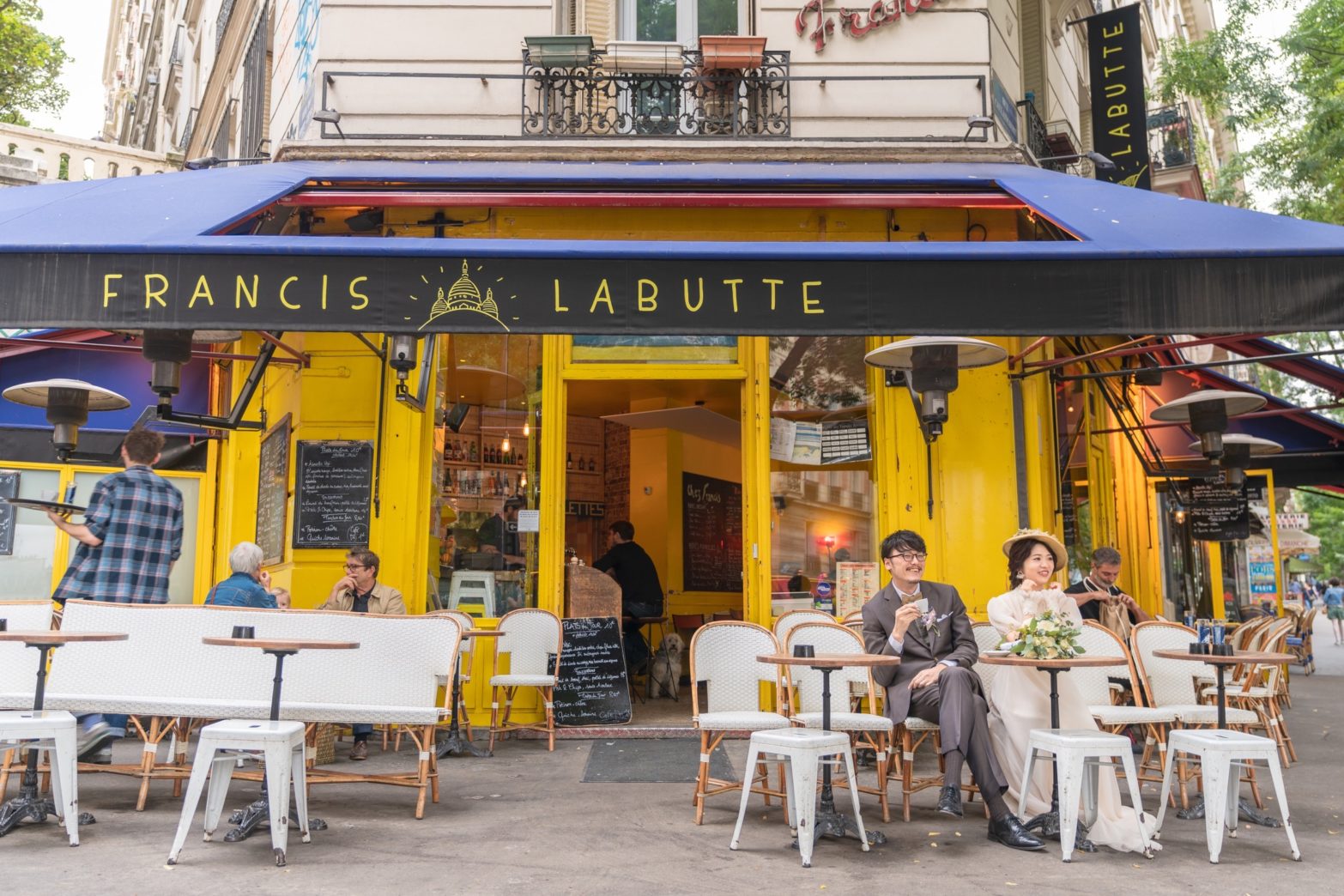 モンマルトル界隈にはウェディング撮影におすすめのカフェがいっぱい