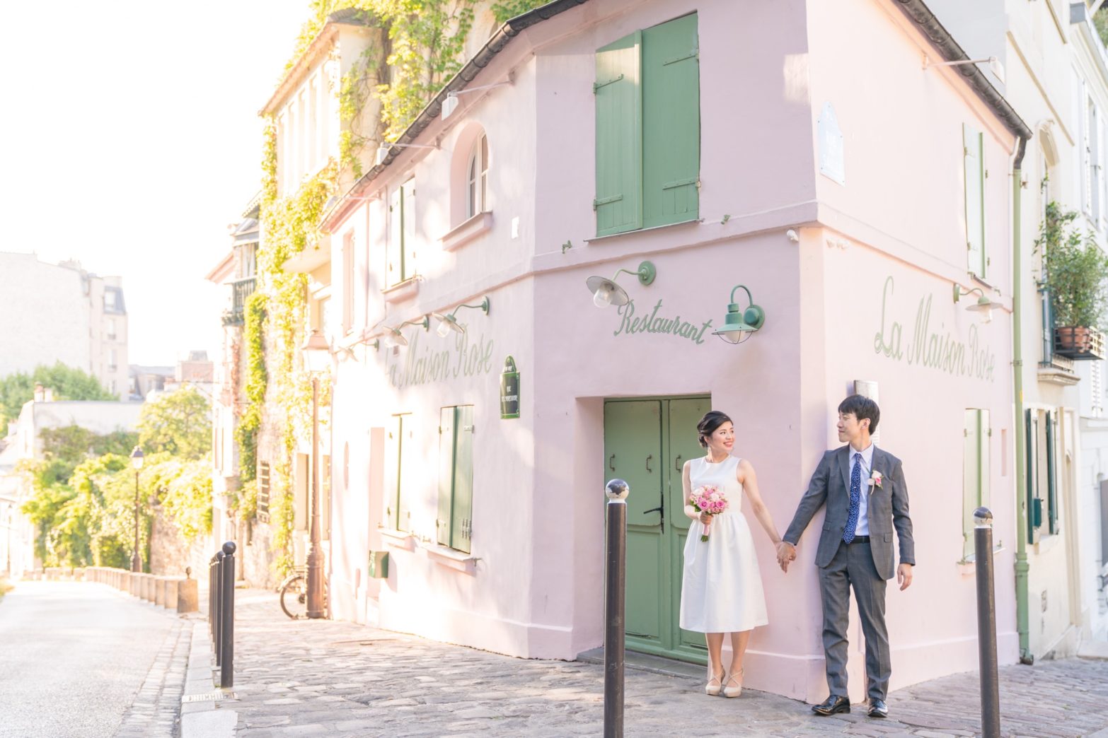 【モンマルトルでウェディングフォト】 - 古き良き時代のパリ③