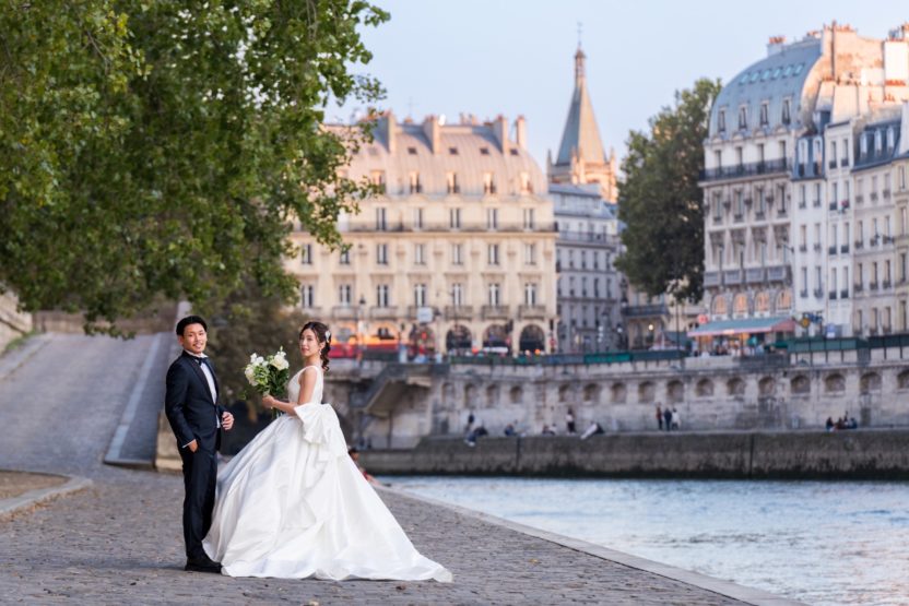 Parisフォトウェディング欲張り半日コース