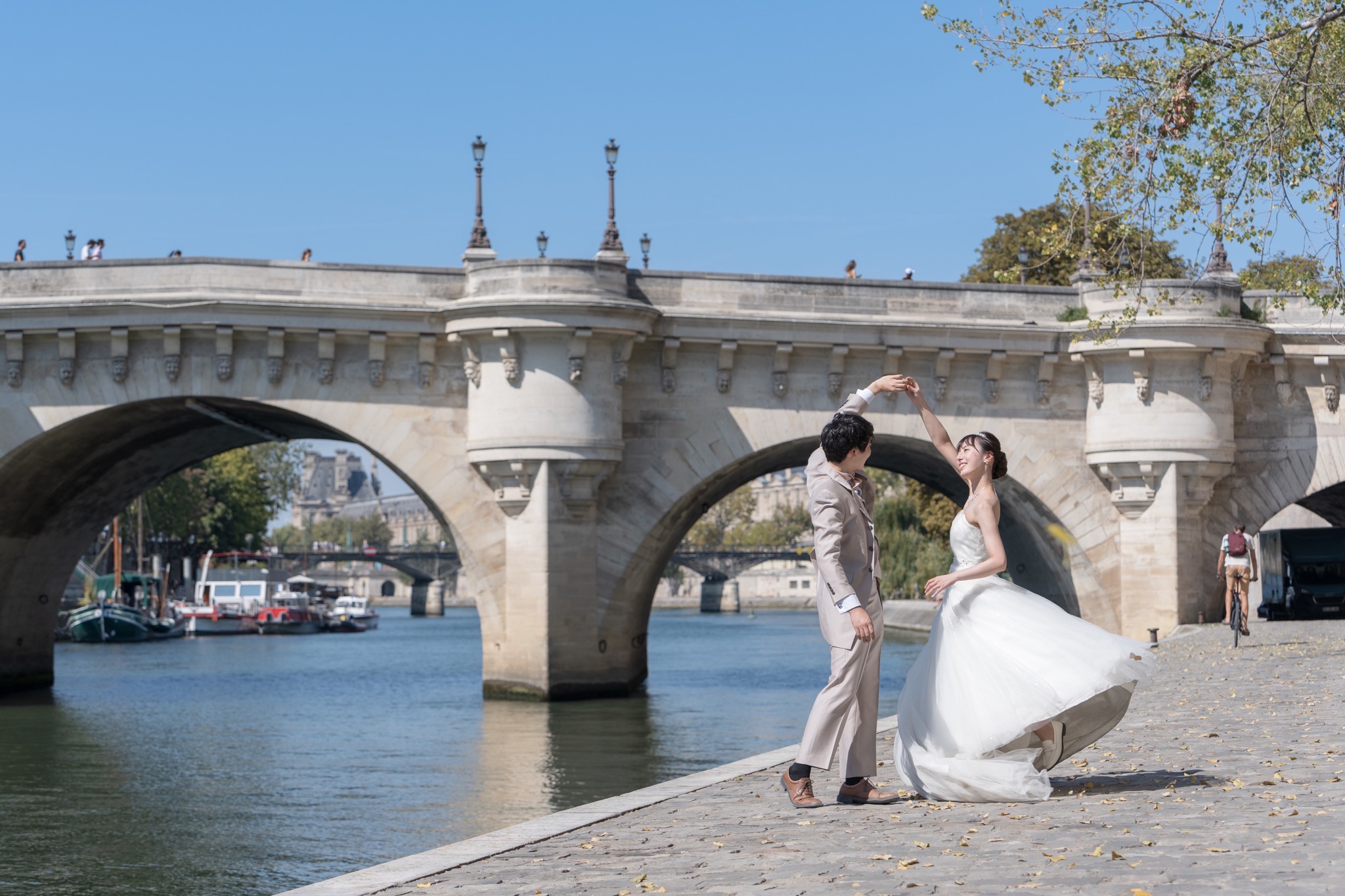 Une photo avec un mouvement vif est aussi une photo attrayante
